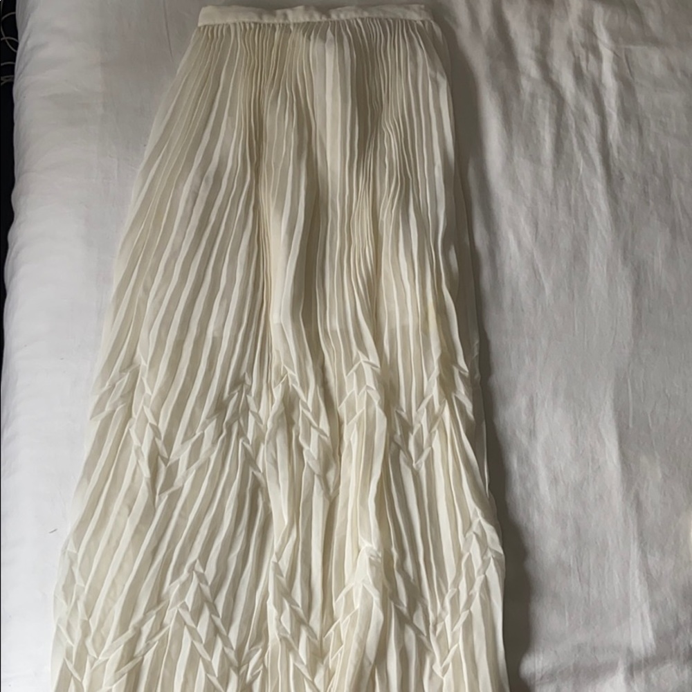 White long skirt